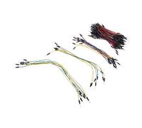 CLISPEED Câbles de Connexion Mâle-Femelle pour Plaque D’essai 65 Pcs, Kit Électronique pour Bricolage, Installation sans Soudure, Utilisation Laboratoire et Éducation, Robustes, Flexibles,