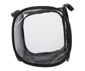 CLISPEED Cage à Filet Noir en Tissu pour Observation des Lépidoptères et Mantes, Réutilisable et Facile à Ouvrir, Forme Unique pour Garçon et Filles