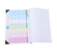 CLISPEED Calendrier Mural Mois avec Espace Note Calendrier Horizontal Académique Planificateur Annuel avec Jours Fériés Organisation Pratique pour Bureau et Maison