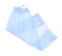 CLISPEED Cape Pailletée Tulle Légère pour Cosplay Déguisement Princesse Protection contre le Vent Facile à Laver Adaptée aux Enfants