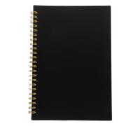 CLISPEED Carnet de Notes Horizontal à Couverture PP Pages Lignées Vierges Registre d'Inventaire Domestique 100 Pages Grand Livre de Comptabilité Polyvalent pour Suivi des Stocks et