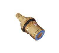 CLISPEED Cartouche Céramique pour Robinet Lavabo Double Dents Type C Ouverture Rapide Rotation Horaire Remplacement Mitigeur Eau Chaude Froide Accessoire Salle de Bain