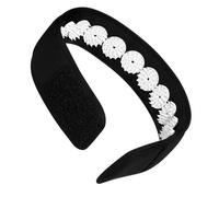 CLISPEED Ceinture Acupression Confortable et Portable pour Tête Bande Ajustable pour Relaxation Musculaire et Amélioration Sommeil Adaptée Au Travail et Étude