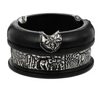 CLISPEED Cendrier Multifonctionnel Chic en Matériau Synthétique pour Bureau et Décoration Intérieure Extérieure Style Sud-Est Asiatique Dimensions 2.76 X 2.76 X 1.38 Pouces Usage Adulte