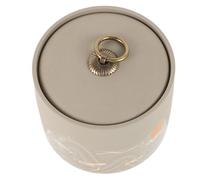 CLISPEED Ceramic Pet Urn pour Cendres de Chat et Chien Modèle Grand Moyen Design Élégant Aurore Matériau Céramique Souvenir Funéraire pour Animaux de Compagnie