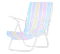 CLISPEED Chaise Longue Miniature pour Maison de Poupée Accessoire Décoratif de Plage Modèle Réaliste pour Décoration de Miniature et Bricolage