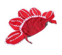 CLISPEED Chapeau pour Animal de Compagnie Peluche Confortable Motif Fleur Carnivore pour Chaton et Petit Chien Accessoire Halloween Portable S