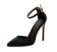 CLISPEED Chaussures à Talons Hauts Élégantes à Bout Effilé Fines Noires 38 pour Femmes Soirée Mode