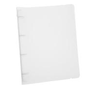 CLISPEED Classeur Souple PP Semi Transparent avec Clip Intérieur Inoxydable et pour Bureau et École avec Bande Élastique Perte pour Mobiles