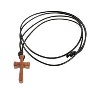 CLISPEED Collier Croix Bois Unisexe Pour Hommes Et Femmes Pendentif Minimaliste Bois Pour Garçons Et Filles Pour Décoration De Miroir De Voiture Ou Accessoire De Foi Chrétienne