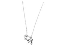 CLISPEED Collier Patin à Glace avec Chaîne pour Hockey Bijou pour Femmes et Filles Passionnées de Sports de Glace