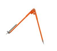 CLISPEED Compas de Traçage pour Charpentier Grand Diamètre Réglable Outil de Marquage Zinc et Plastique pour Travail Du Scribing Marking Tool S