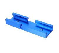 CLISPEED Connecteur de Rail pour Table de Menuiserie Bleu Accessoire de Fixation Onglet Connexion Croisée Précise et Résistante Corrosion Installation Facile et Glisse Fluide