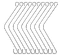 CLISPEED Connecteurs de Ruche Accessoires Fiables 15 Pièces en Acier Inoxydable Attache à Ressort Incurvée et Entretien de Cadres pour Cadres de Ruche pour Apiculture Professionnelle
