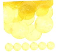 CLISPEED Coquillages Ronds Naturels 100Pcs pour DIY Décoration de Porte Pendentifs Accessoires Artisanaux 5Cm pour Noël Éoliennes et Bijoux