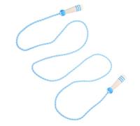 CLISPEED Corde à Garçon Fille Corde Coton Douce Poignée Ergonomique Réglable pour Jeux et Fitness Extérieur Intérieur