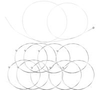 CLISPEED Cordes de Guitare Acier E1 Lot de 10 pour Guitare Folk Acoustique et Résistance Supérieure