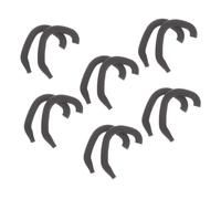 CLISPEED Correcteur D'oreilles Décollées Bébé 6 Paires En Silicone Noir, Support Externe Pour Pavillon D'oreille, Solution Douce Pour -né Et Infantile, Outil De Correction Sécuritaire Et Confortable