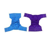 CLISPEED Couches Lavables Réutilisables Pour Adultes Homme, Lot 2 Pièces, Pantalon Anti-fuite Imperméable, Tissu Respirant Et Doux, Protection Urinaire Quotidienne, Adapté Aux Personnes Âgées