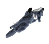 CLISPEED Couineur Forme Loup pour Chien Résistant aux Morsures en Peluche Confortable et Sûr à Mâcher pour Animaux de Compagnie pour Divertir Votre Chien