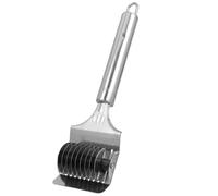 CLISPEED Coupe-Pâte Manuel en Acier Inoxydable Résistant à L'Usure Trancheuse à Nouilles Cuisine Domestique et Professionnelle Outil Créatif pour Fabriquer des Pâtes Couleur Aléatoire