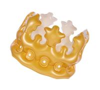 CLISPEED Couronne Gonflable PVC Légère et Portable pour Garçon Fille Forme Couronne Accessoire Fête Carnaval Déguisement Fille Améliore Dextérité des Doigts