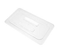 CLISPEED Couvercle Transparent en Acrylique Conçu pour Maintenir la Fraîcheur des Plats pour Bac Gastronorme 1/3 Gn les Restaurants et Services de Traiteur