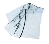 CLISPEED Couverture de PVC Transparent Étanche pour Protéger Cultures Tonnelle de Jardin avec Facile par Portes à Glissière