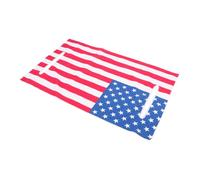 CLISPEED Couverture De Siège De Golf Éponge Avec Motif Drapeau National Protection Confortable Pour Chaises De Golf Visite Facile à Laver Pour Deux Places