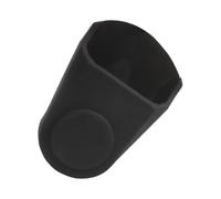 CLISPEED Couvre-embouchure Saxophone en Caoutchouc Noir Taille L, Accessoire de Protection pour Saxophone Alto Ténor Baryton, Étui Solide Antidérapant pour Instruments à Vent