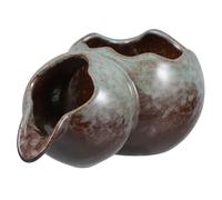 CLISPEED Cracheur d'eau en Céramique pour Petits Étangs et Bassins, Accessoire Remplaçable Bec en U et Design Ouvert, pour Décoration Intérieure et Cascade DIY