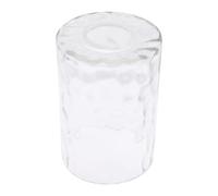 CLISPEED Cylindre Verre Éclairage Transparent pour Abat-jour de Remplacement pour Suspension Plafonnier Applique Murale