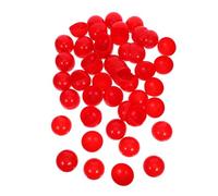 CLISPEED de Loterie Colorées 5Cm Lot de 50 en PVC Réutilisables Accessoires de Fête Amusants pour Tirages au Sort et Activités de Groupe Jeux de Bingo Fournitures de Fête
