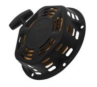 CLISPEED Démarreur de moteur à essence de rechange pour générateurs 168f-170f 2kw-3kw, démarreur résistant à l'usure avec poignée confortable, ABS robuste et truelle en nylon