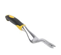 CLISPEED Désherbeur Manuel Aluminium avec Poignée Ergonomique Outil Jardinage Léger Et Résistant pour Pelouse Arracheur De Mauvaises Plantes avec Tête Incurvée Désherbage Précis Et Extracti