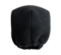 CLISPEED Diffuseur Sèche-cheveux Mousse Antibrûlure Accessoire Flexible Résistant Haute Température Diffuseur pour Séchage Uniforme des Cheveux Noir