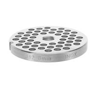 CLISPEED Disque Acier Inoxydable 12 Grille 6 MM pour Hachoir Manuel, Accessoire de Broyage pour Viande et Légumes, Outil Cuisine pour Préparation Maison