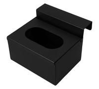 CLISPEED Distributeur Mural Noir pour Moufles - de Rangement Transparente Multifonctionnelle Cuisine et Supermarché Organisateur Portable Grosse Capacité pour Zones de Préparation