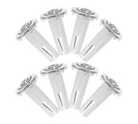 CLISPEED Douilles de Roulette Support Solide et Résistant pour Meubles Lot de 8 Argenté Adapté à Divers Types et Styles de Mobilier