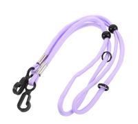 CLISPEED Dragonnes Anti-Perte Réglables pour Moufles de Snowboard et Ski, Lanières Légères en Polyester pour Sports d'hiver, 1 Paire Unisexe pour Adultes, Couleur Pourpre
