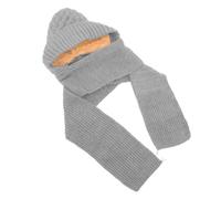 CLISPEED Écharpe Couleur Aléatoire à Capuche pour Femmes Chaude en Polyester Extensible et Douce, Style Simple et Classique, pour Shopping et Balade par Temps Froid