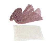 CLISPEED Écharpe De Portage 2 Pièces : Accessoires De Photographie Pour Nouveau-né - Écharpe Extensible À Faire Soi-même Pour Nouveau-né - Matériau Doux Pour Séance Photo Pour Bébé -
