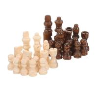 CLISPEED Échecs Bois Ensemble International Bois Lisse pour Jeu et Remplacement Plateau