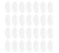 CLISPEED Écrans de Protection Oculaire en Pvc pour Coupe de Cheveux 30pcs, Conformes la Forme du Front, Barrière Cheveux Égarés, Accessoires Coiffure Pratiques
