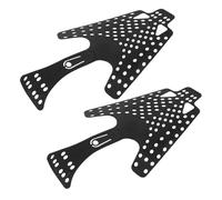 CLISPEED Élargisseur de Chaussures de Plongée Noir Taille Unique - Support Plastique Ajustable pour Palmes de Snorkeling - Insert Formeur pour Pantoufles de Natation Séchage Rapide et