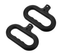 CLISPEED Ensemble de 2 Poignées de Rechange pour Chariot d'Extérieur en Plastique Poignées de Traction Ergonomiques Compatibles Poussette et Chariot Pliable Accessoires Camping et Courses