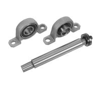 CLISPEED Ensemble Mandrin de Mini-Tour et Palier de Broche pour Scie à Table Accessoires de Tour à Bois Support de Broche Roulement Outil Rotatif pour Perçage et Coupe Précise en