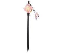 CLISPEED Épingle à Cheveux Chinoise Fleur Rose Pâle Style Ancien Four-leaf Clover Coiffure Traditionnelle Cérémonie Fête Cosplay