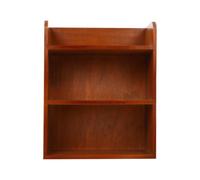 CLISPEED Étagère de Rangement en Bois Multi-Couches, Organisateur de Table, Boîte de Finition Diverse, Support de Rangement Mini, Grosse Capacité, pour Petits Décors et Mini Bonsaïs,
