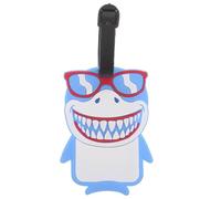 CLISPEED Étiquette De Bagage Requin Amusant Porte-cartes Embarquement Pendentif Voyage Design Unique Accessoire Bagage